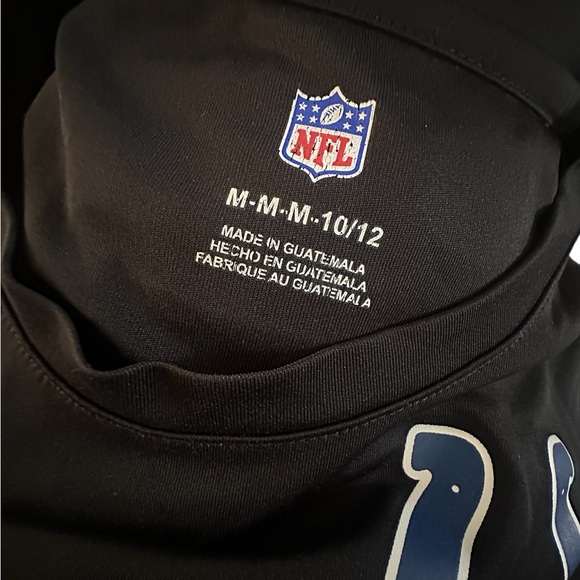 Youth NFL Indianapolis Colts Long Sleeve‎ Performance Shirt Medium 10/12 - Picture 3 of 3